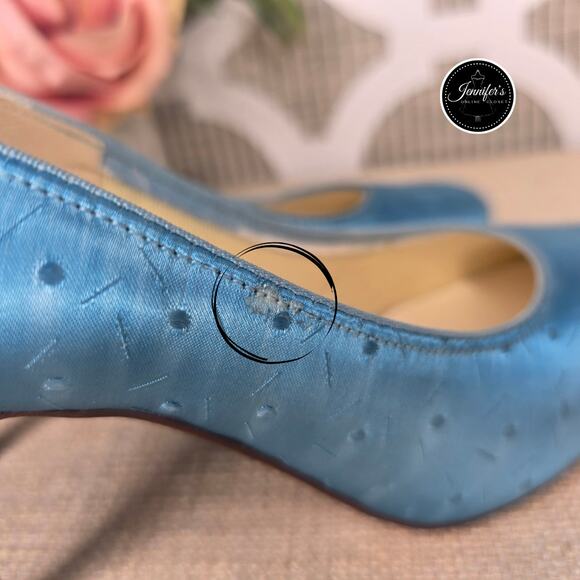 Dyeables Vintage Teal/Turquoise Sweet Dream Heels Size 7B - Picture 10 of 16